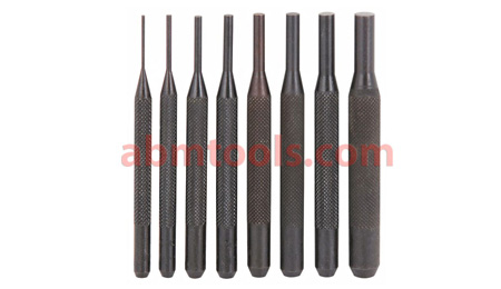 5 Pieces Drive Pin Punch Set - Model 6301-058; 1/8-3/8 Diameter ID